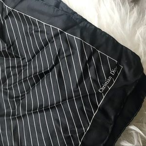 Christian Dior scarf: Pocket square. Neckerchief